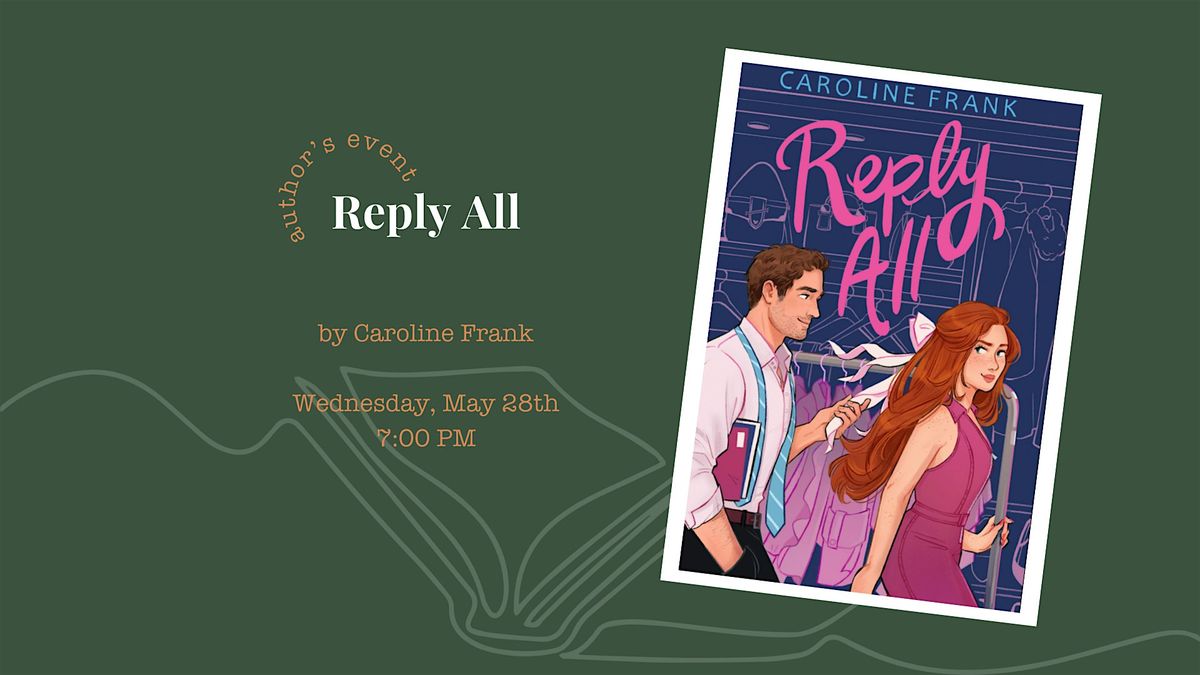 Author's Event: Caroline Frank | Event in Philadelphia | AllEvents