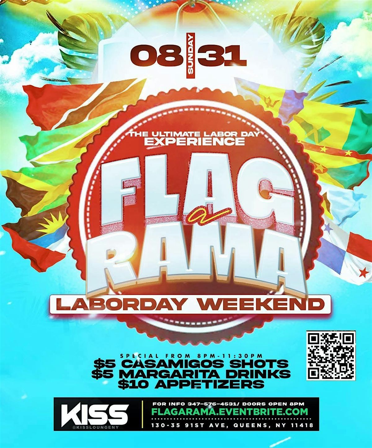 FLAGARAMA 2025, 31 August | Event in Queens | AllEvents