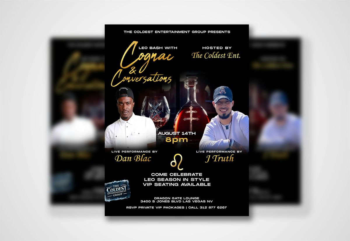 LEO BASH W/ COGNAC & CONVERSATIONS, 14 August | Event in Las Vegas | AllEvents