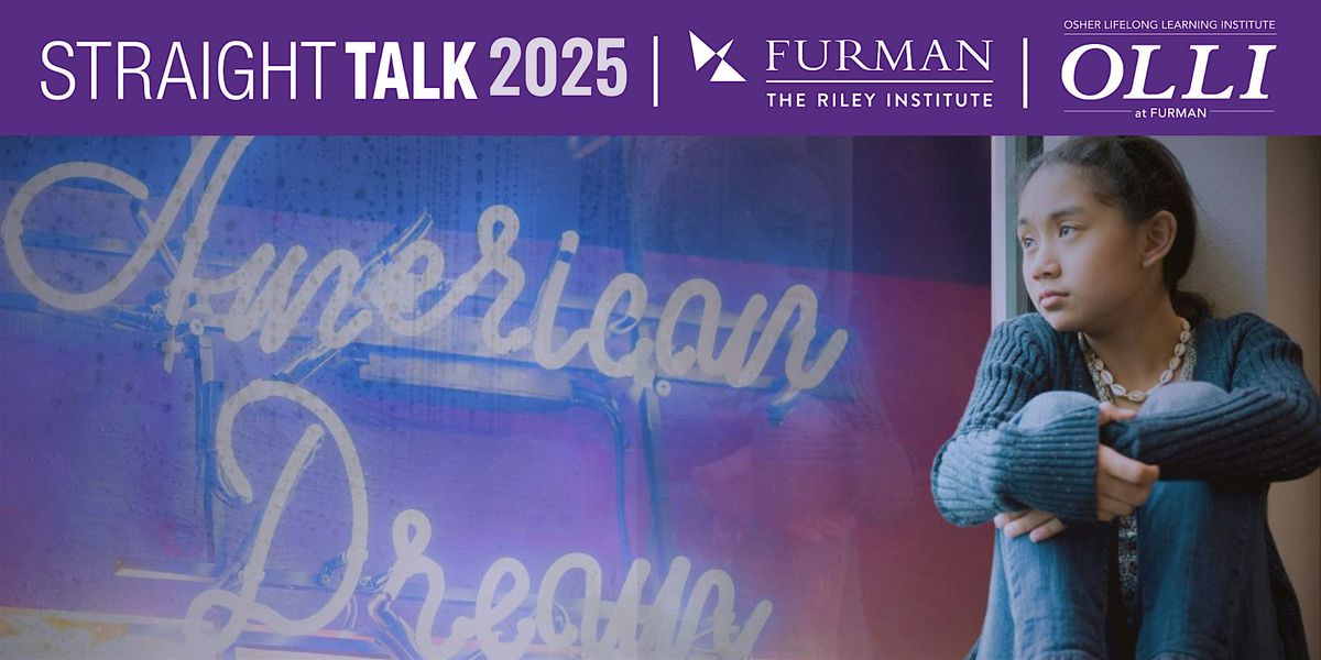 StraightTalk 2025 | Bootstraps: Myths and Solutions to Economic Mobility, 2 September | Event in Greenville