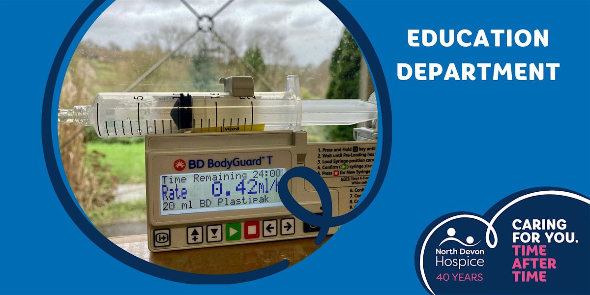 BD Bodyguard Syringe Pump training, 20 April | Event in Barnstaple | AllEvents