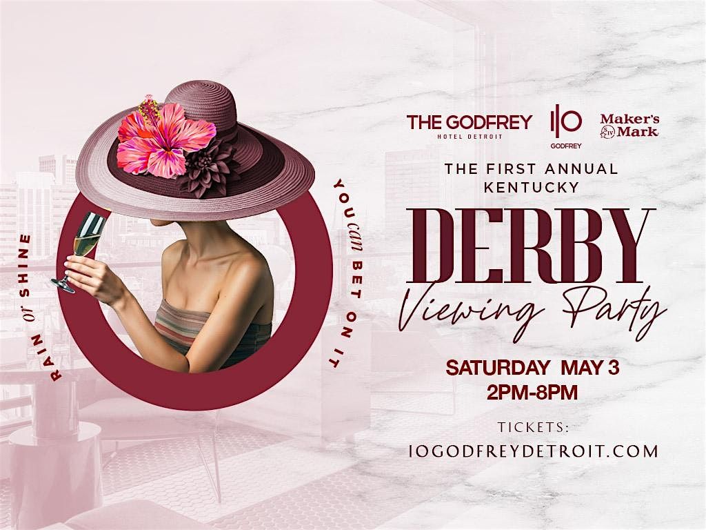 I|O Godfrey Detroit Kentucky Derby Viewing Event 2025, 3 May | Event in Detroit | AllEvents