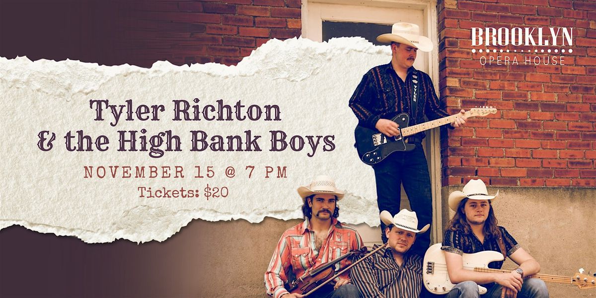 Tyler Richton & the High Bank Boys, 15 November | Event in Brooklyn | AllEvents