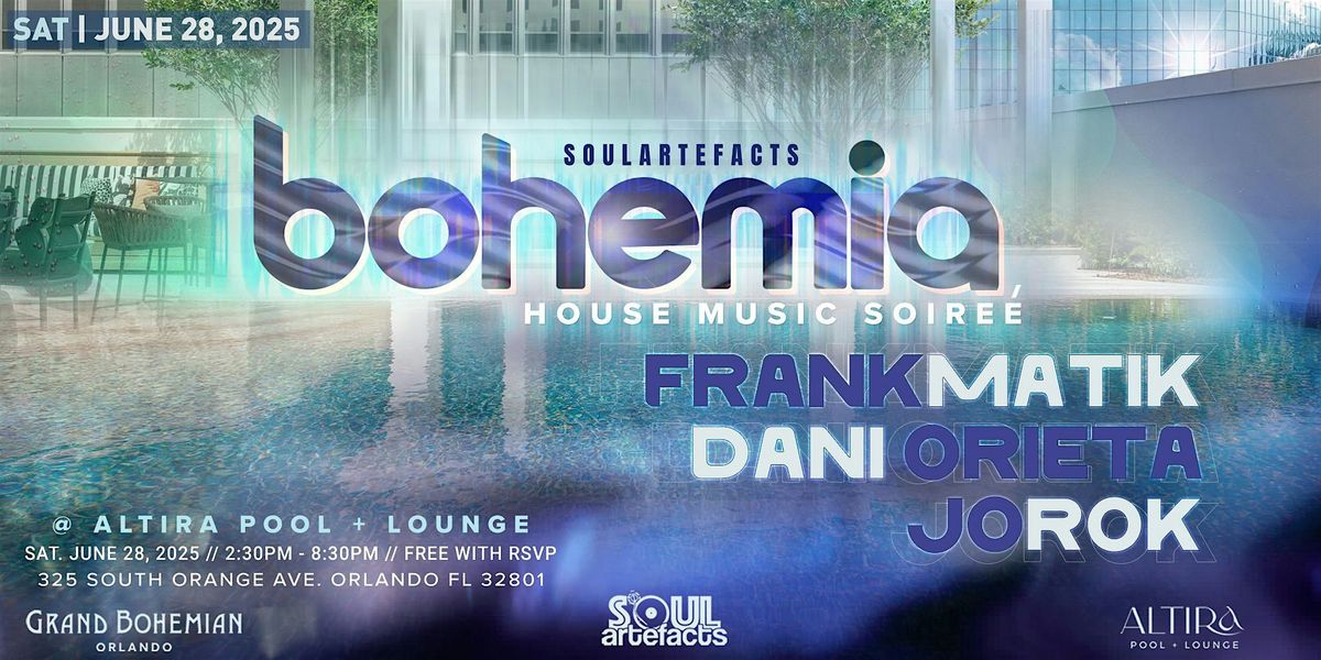 Bohemia House Music Soirée (Rooftop Pool Party) | Event in Orlando | AllEvents