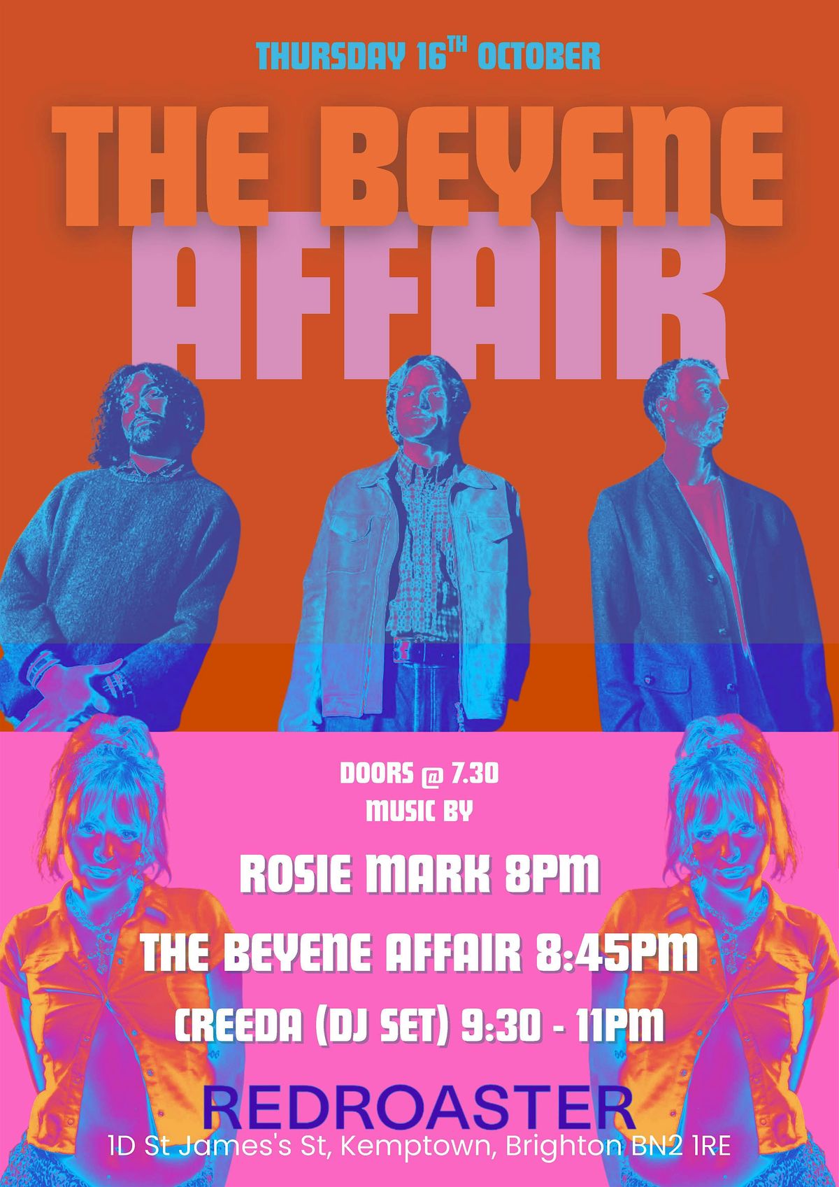 The Beyene Affair plus Guests, 16 October | Event in Brighton and Hove | AllEvents