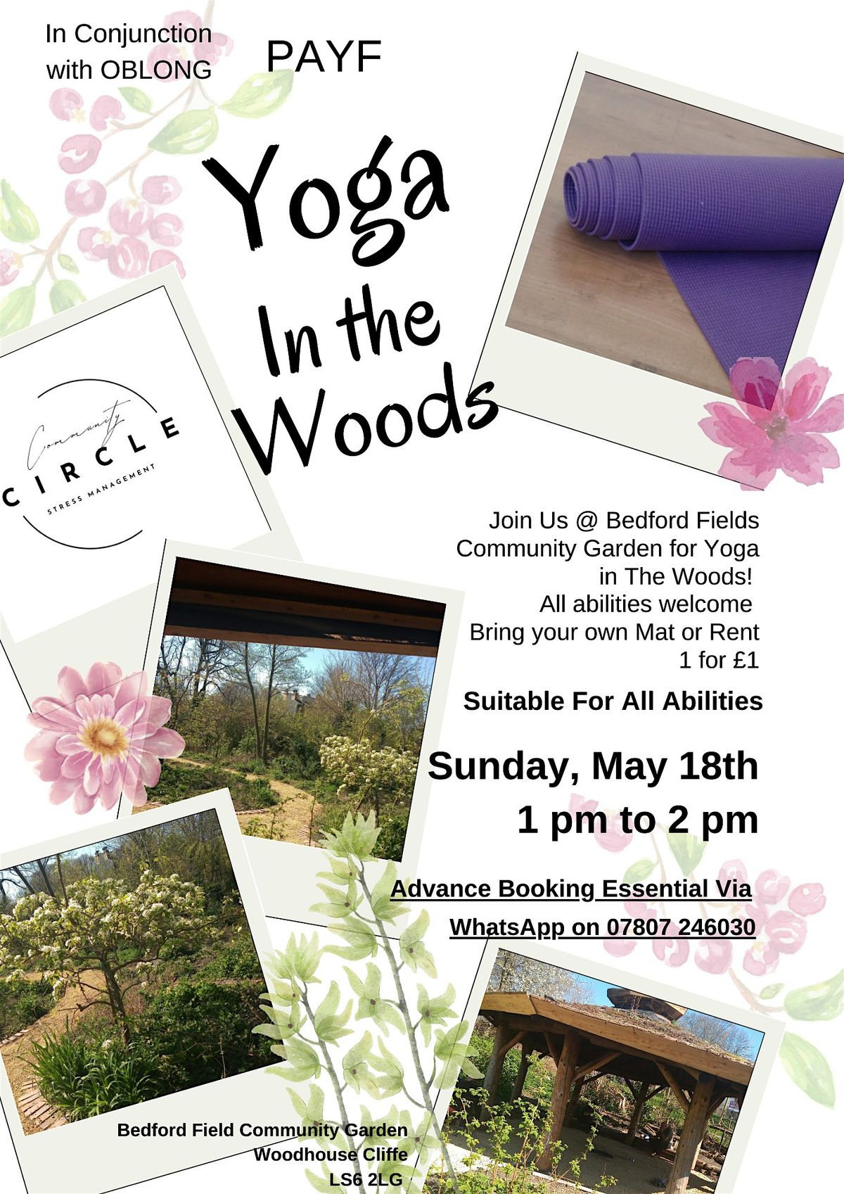 Hatha Yoga In The Woods, 18 May | Event in Leeds | AllEvents