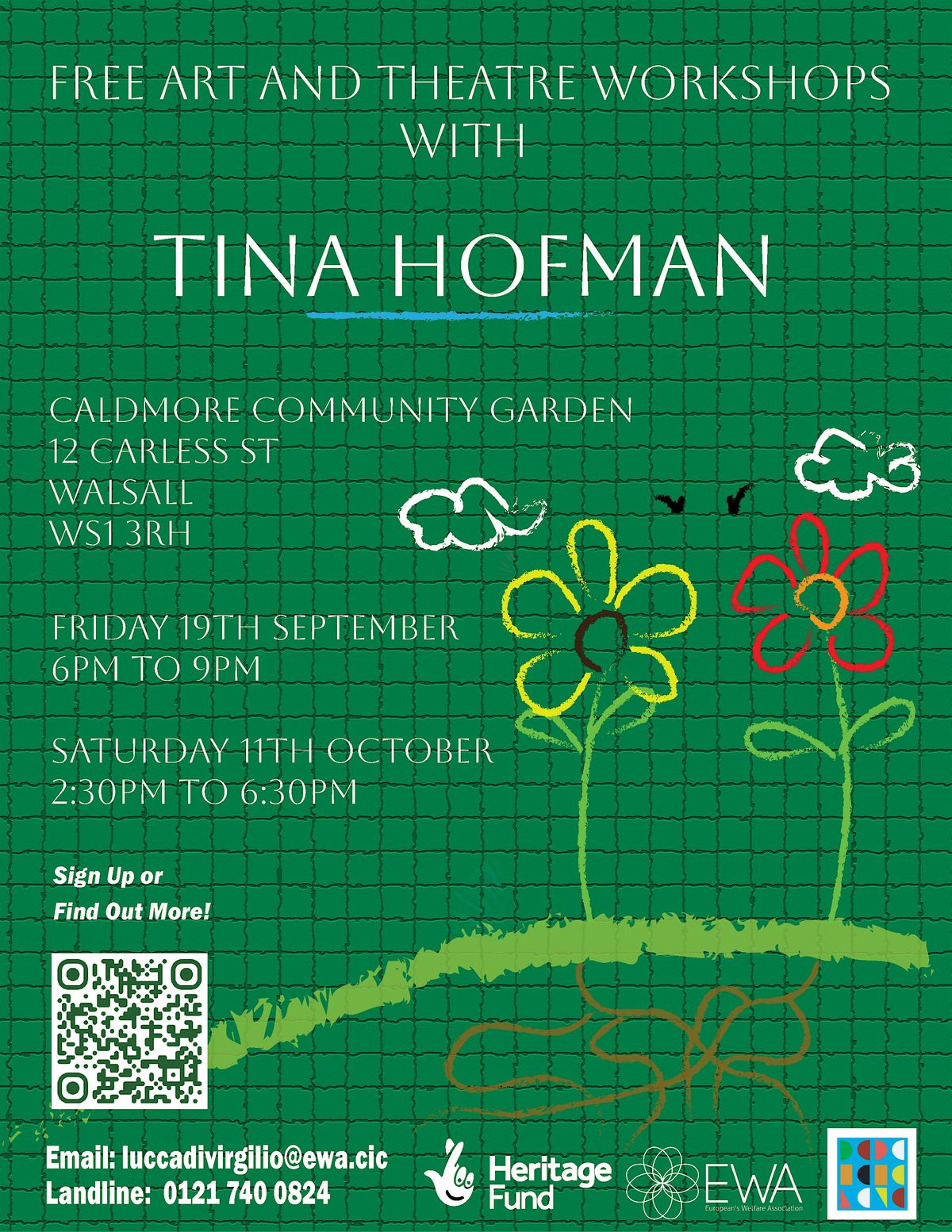 A Little Piece of Me for the Whole of Us – Art Workshops with Tina Hofman | Event in Walsall | AllEvents