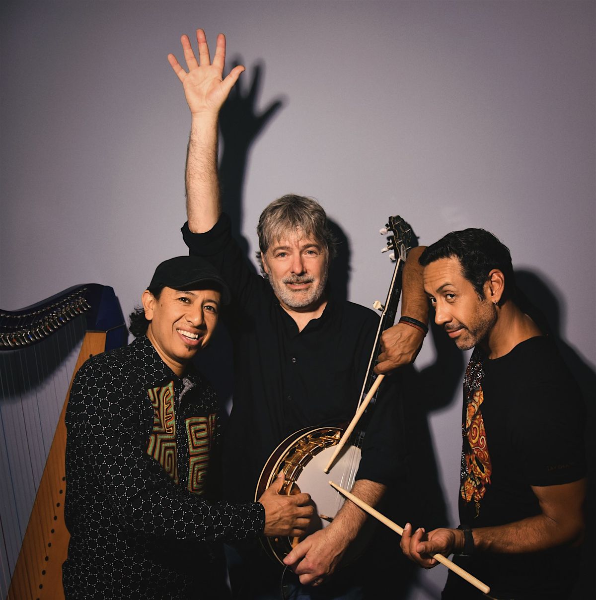 Béla Fleck, Edmar Castañeda, Antonio Sánchez Trio, 30 July | Event in Gardiner | AllEvents