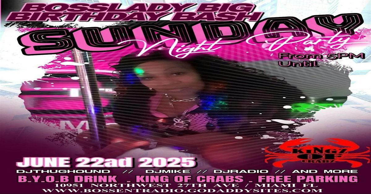 DJBOSSLADY BIG 60TH OUTDOOR DAY PARTY, 22 June | Event in Miami | AllEvents