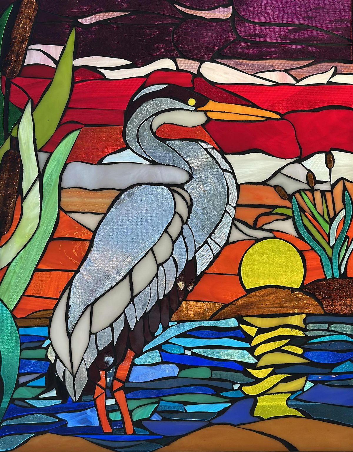 Stained Glass Mosaic Workshop with Caroline Farley, 10 January | Event in Gibsons | AllEvents