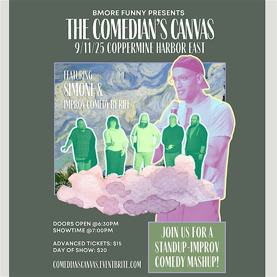 The Comedian's Canvas: Comedy Show At Coppermine Harbor East, 11 September | Event in Baltimore | AllEvents