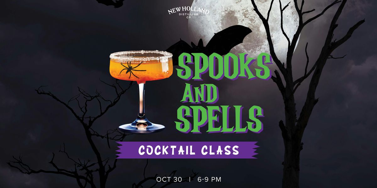 Spooks & Spells Cocktail Class, 30 October | Event in Grand Haven | AllEvents