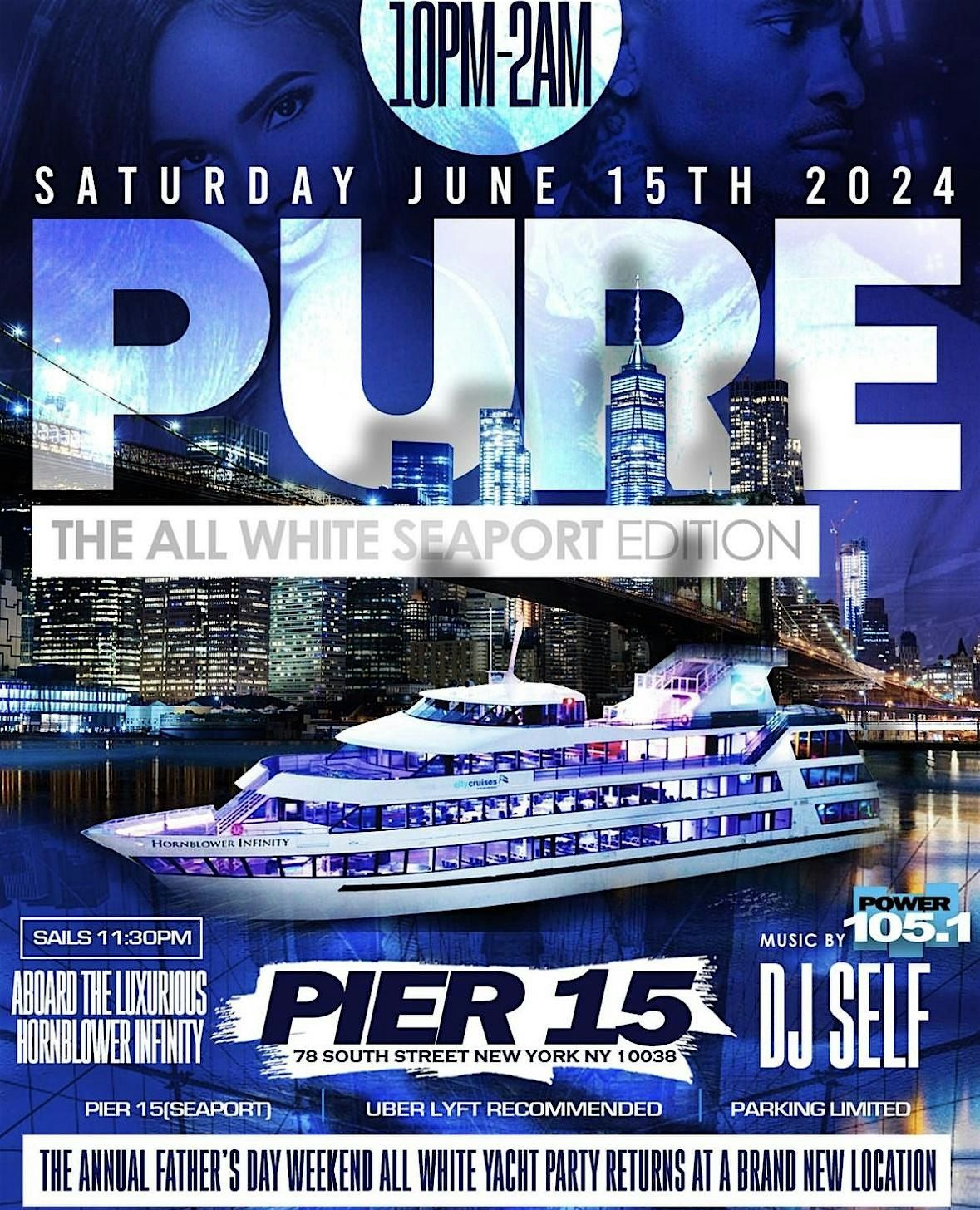 PURE | ALL WHITE YACHT AFFAIR #VegasWorldEvents, 14 June | Event in New York | AllEvents