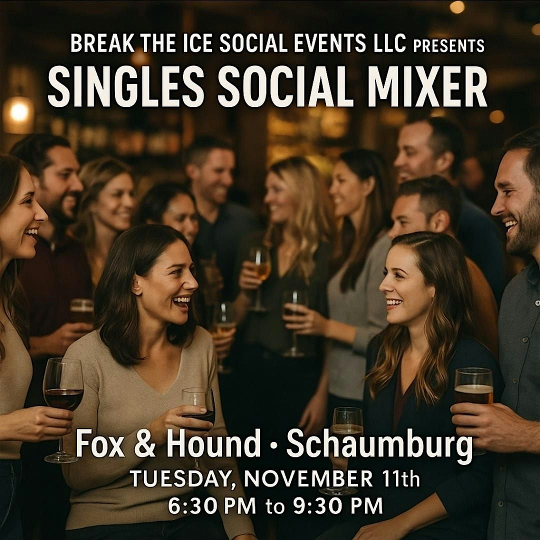 Singles Social Mixer Schaumburg Fox and Hound | Event in Schaumburg | AllEvents