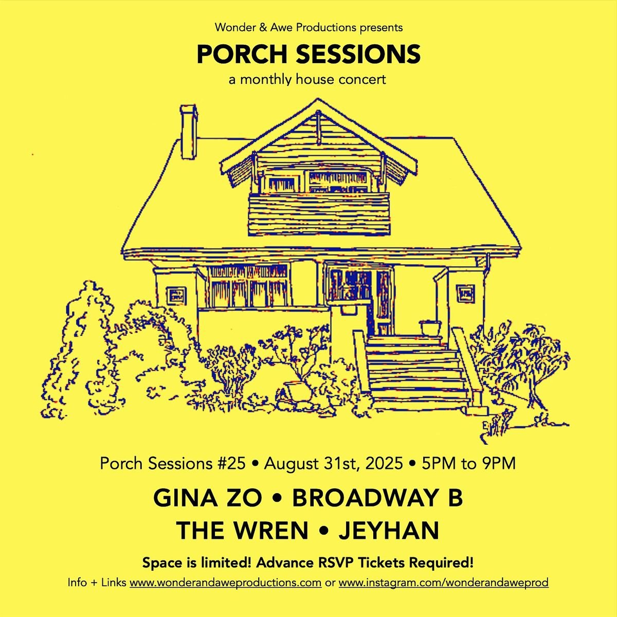 Porch Sessions #25, 31 August | Event in Pasadena | AllEvents