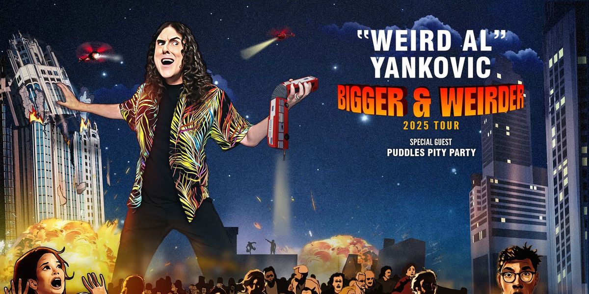 Parking Weird Al Yankovic with Puddles Piddy Party, 31 August | Event in Winnipeg | AllEvents