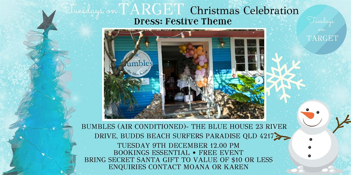 TUESDAYS ON TARGET CHRISTMAS BRUNCH, 9 December | Event in Surfers Paradise | AllEvents