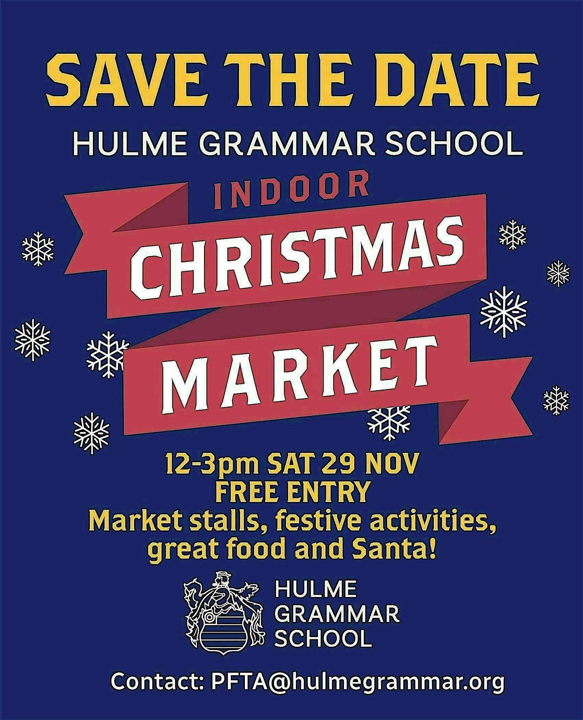Hulme Grammar School Christmas Fair, 29 November | Event in Oldham | AllEvents