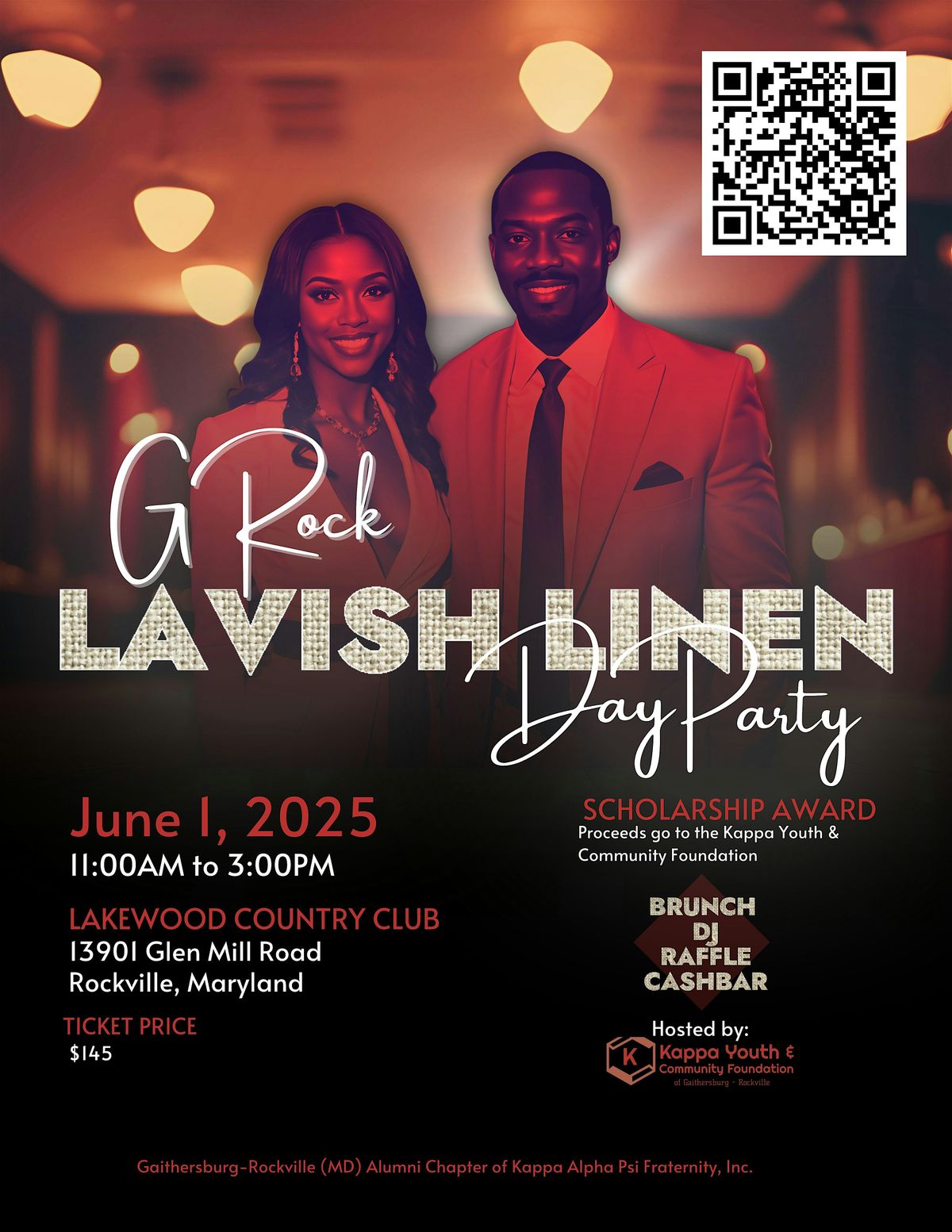 Gaithersburg-Rockville Kappa Lavish Linen Day Party, 1 June | Event in Rockville | AllEvents