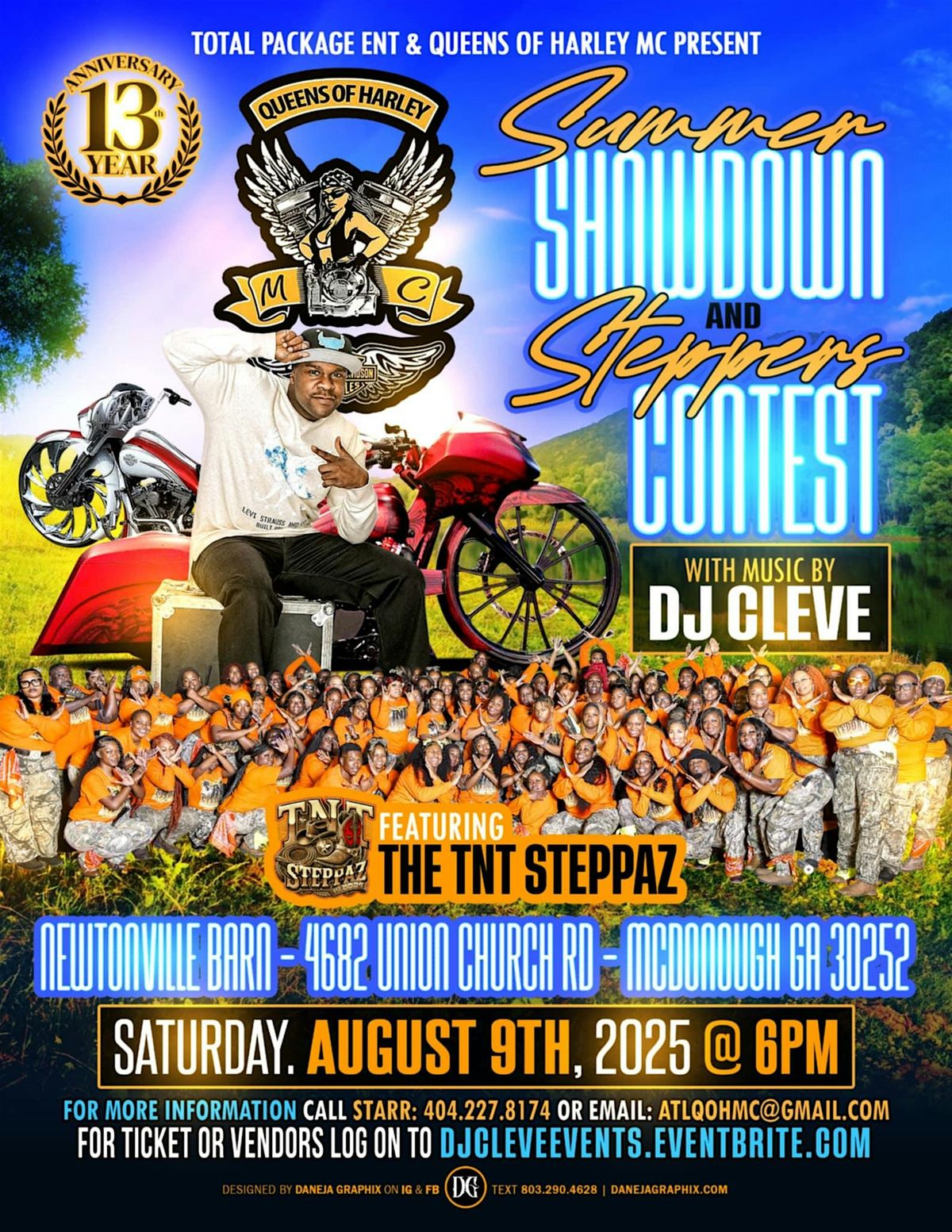 Queens Of Harley MC 13th Anniversary Summer Showdown, 9 August | Event in McDonough | AllEvents