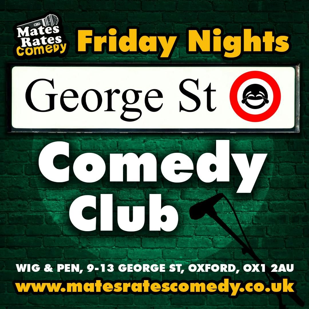George Street Comedy Club: August 22, 22 August | Event in Oxford | AllEvents