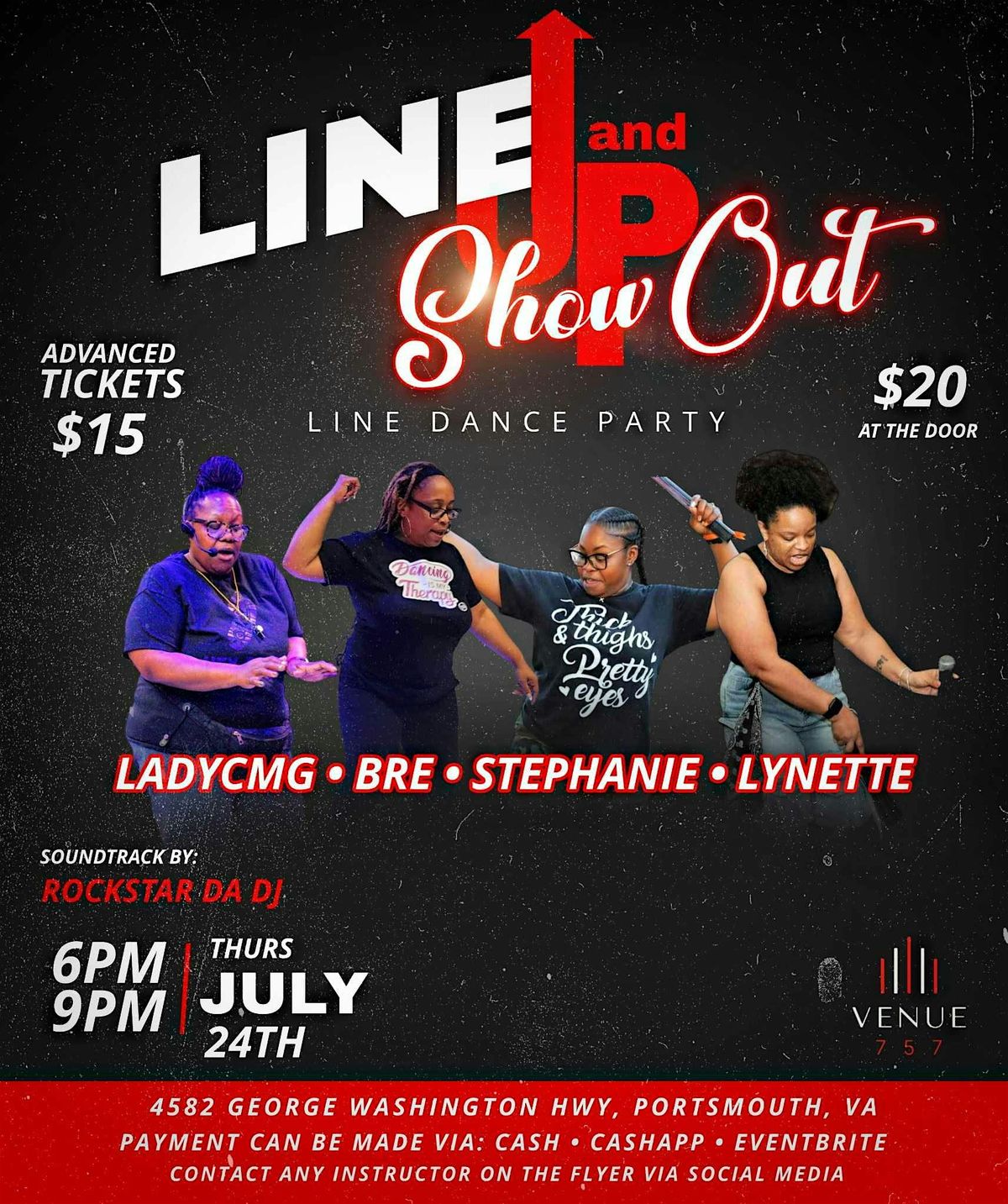 "Line Up and Show Out" Line Dance Party, 24 July | Event in Portsmouth | AllEvents