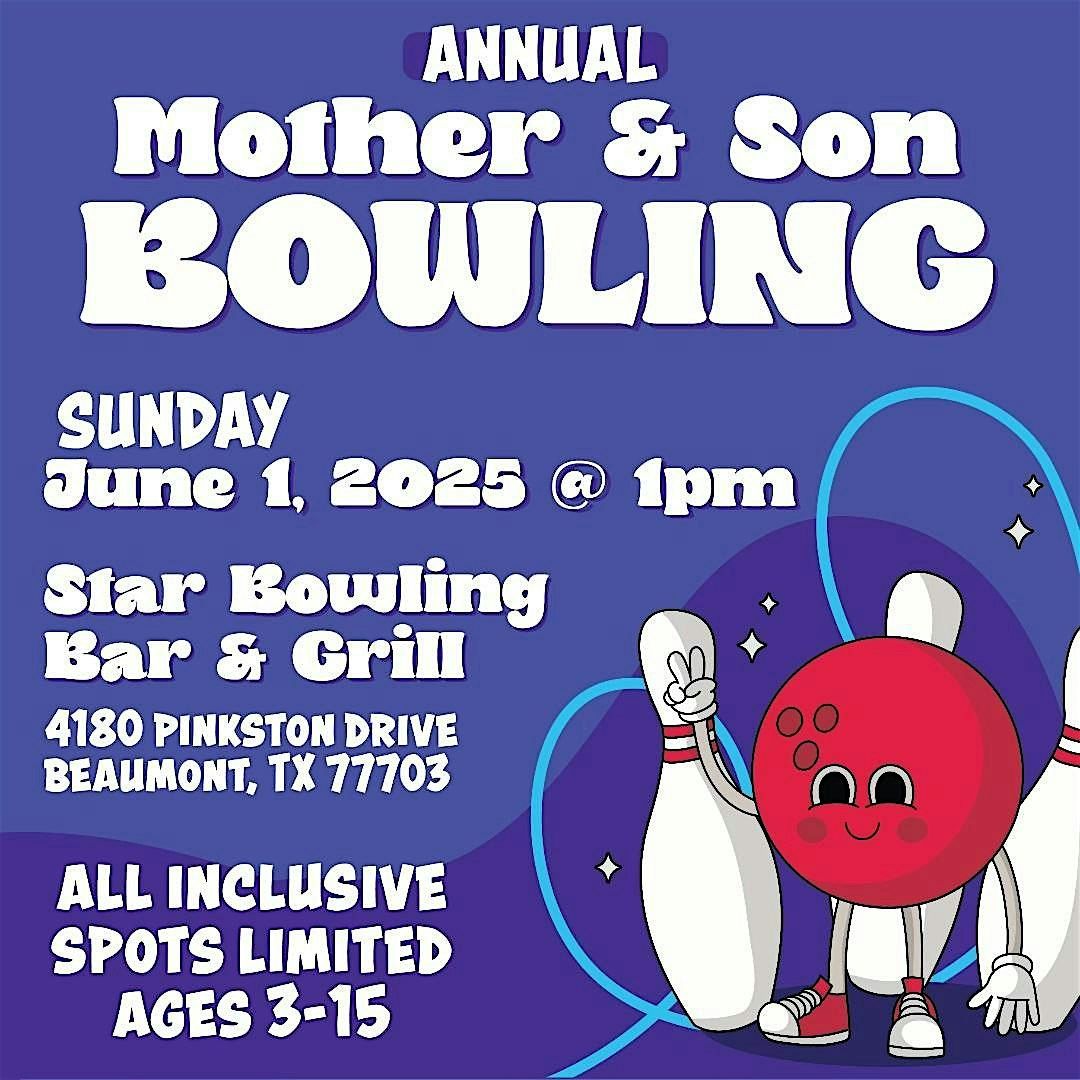Mother & Son Bowling 2025 - Group 2, 1 June | Event in Beaumont | AllEvents