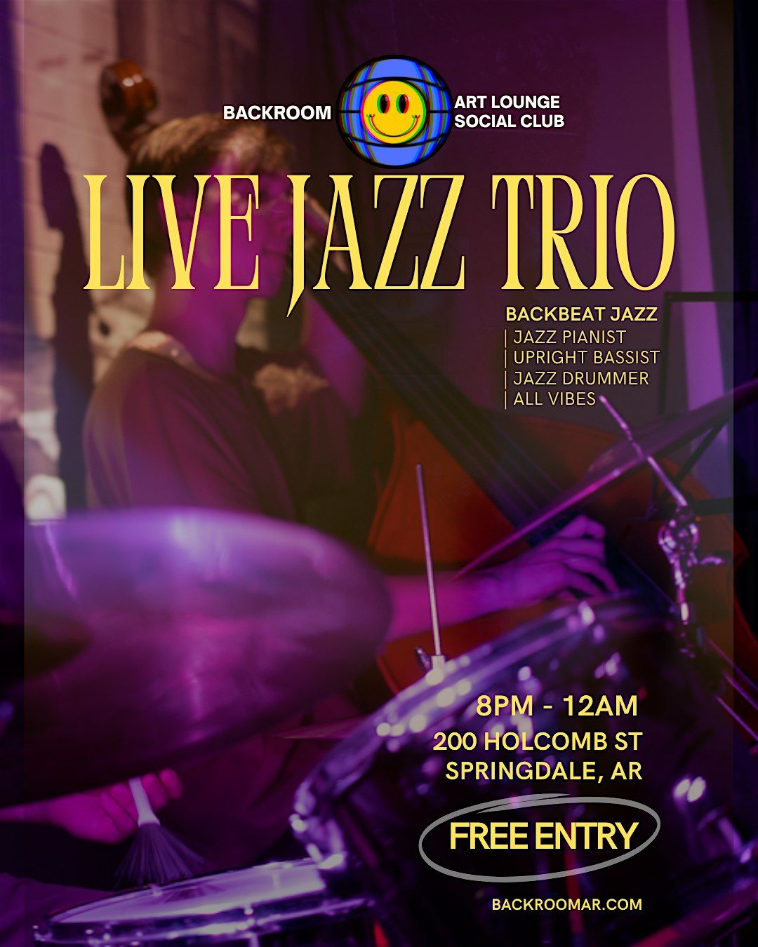 Free Live Jazz, 31 July | Event in Springdale | AllEvents