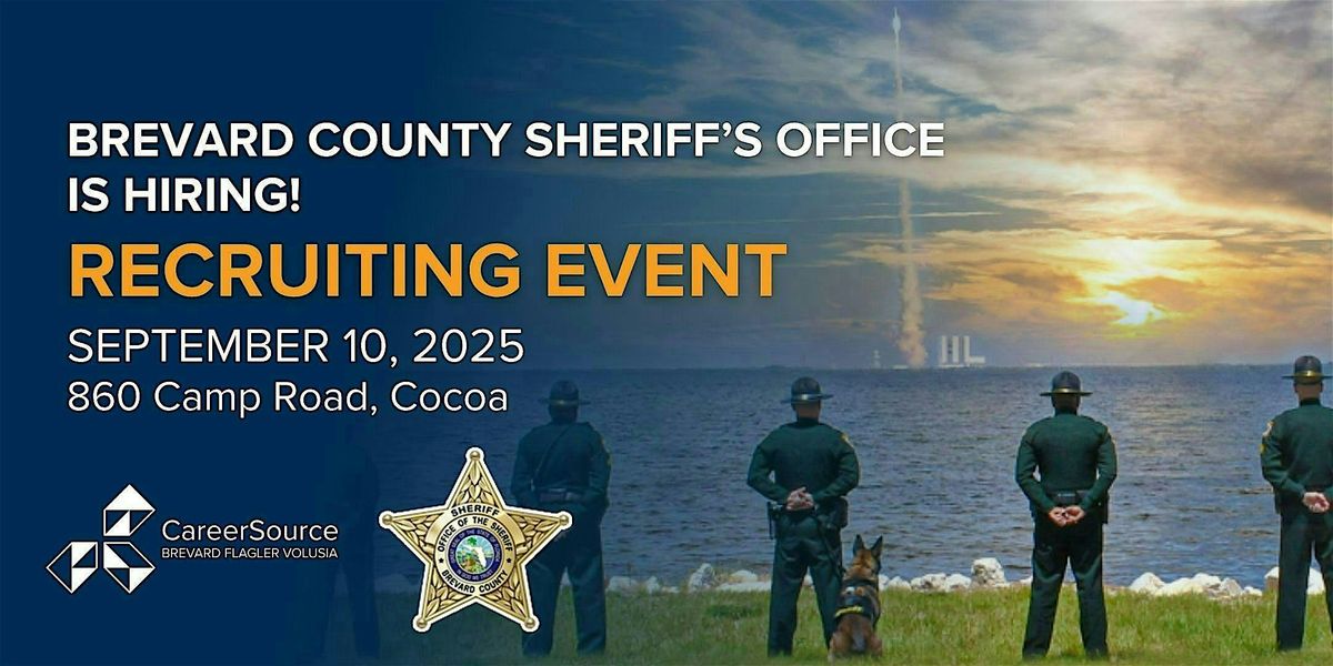 Brevard County Sheriff's Office is hiring!, 10 September | Event in Cocoa | AllEvents