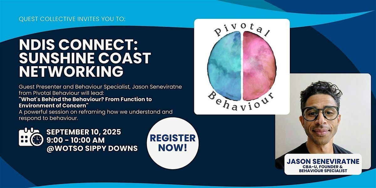 NDIS Connect: Sunshine Coast Networking, 10 September | Event in Sippy Downs | AllEvents