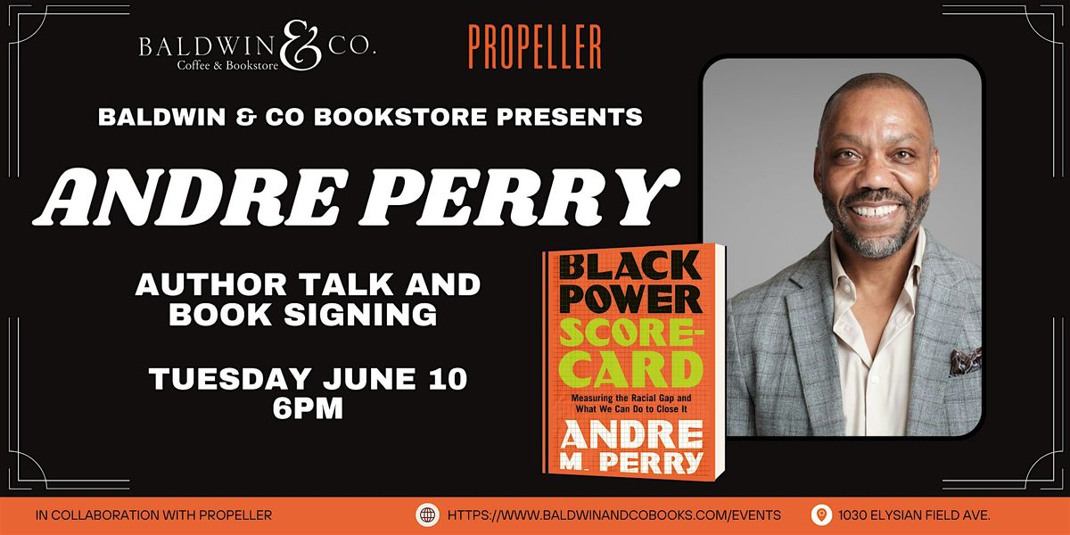 Andre Perry Author Talk and Book Signing, 10 June | Event in New Orleans | AllEvents