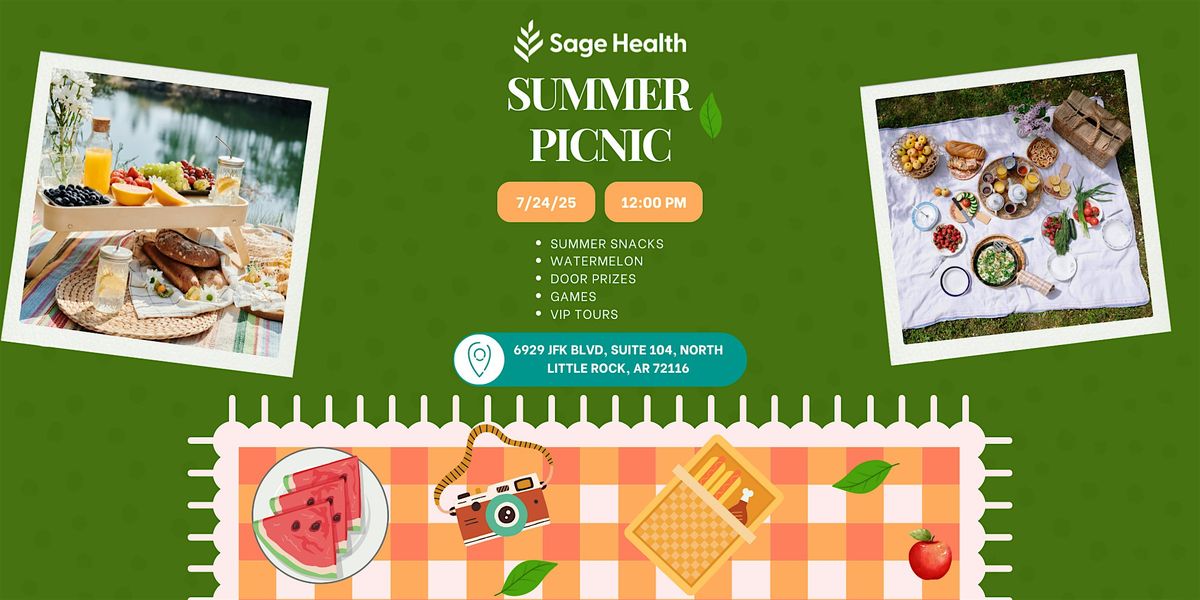 Sage Summer Picnic, 24 July | Event in North Little Rock | AllEvents