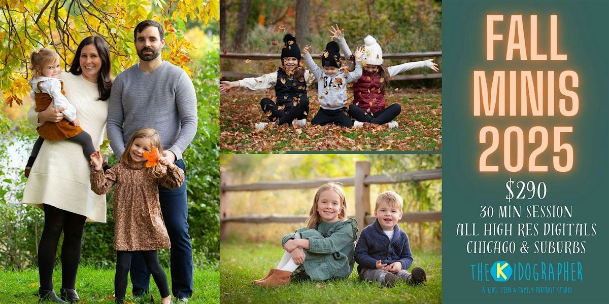 Fall Mini Sessions 2025- Winnemac Park- Oct 11, 11 October | Event in Chicago | AllEvents