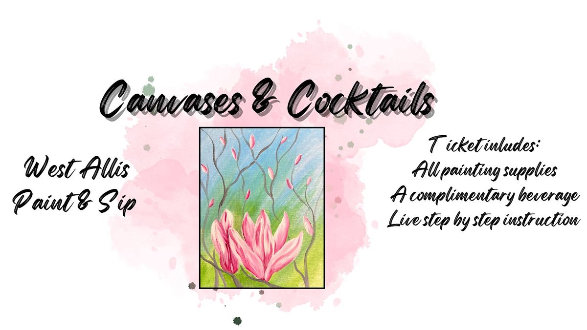 Canvases & Cocktails @ bAR wEST in West Allis!, 23 May | Event in West Allis | AllEvents