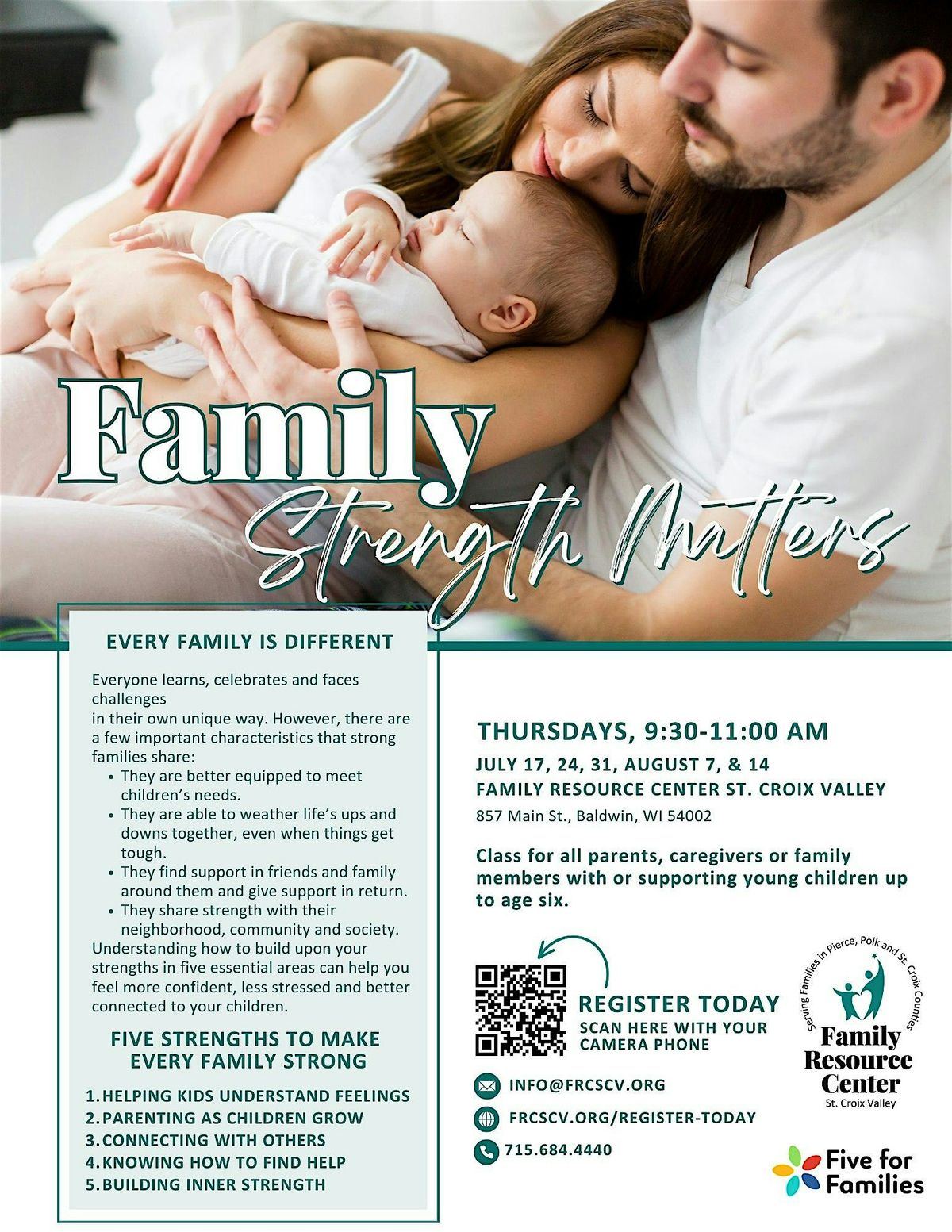 Family Strength Matters Summer 2025, 17 July | Event in Baldwin | AllEvents