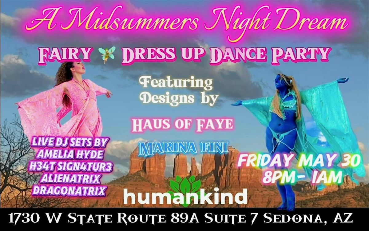 A Midsummers Night Dream – Fairy Dress-Up Dance Party, 30 May | Event in Sedona | AllEvents