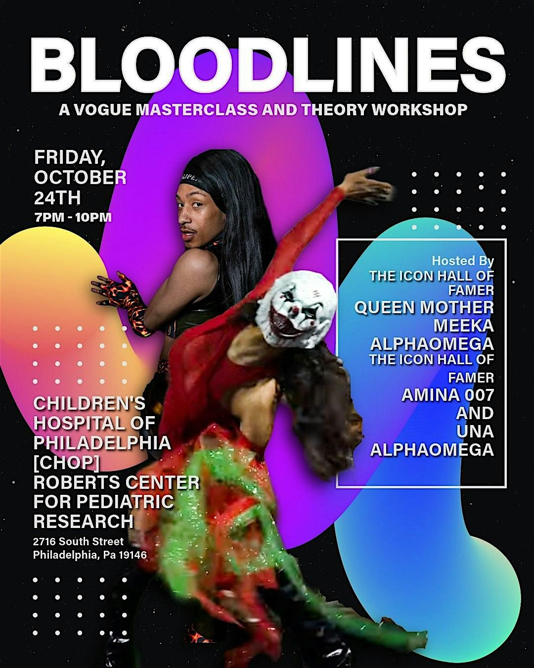 BLOODLINES: A Vogue Masterclass and Theory Workshop (Non-Trans RSVP), 24 October | Event in Philadelphia | AllEvents