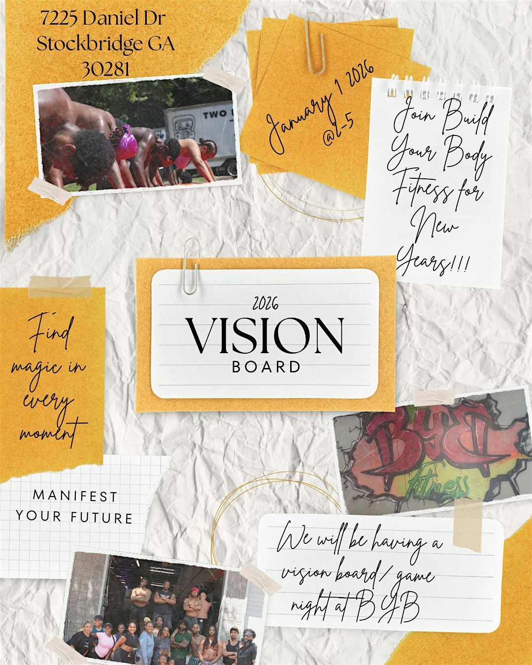 Vision Board New Year’s party, 1 January | Event in Stockbridge | AllEvents