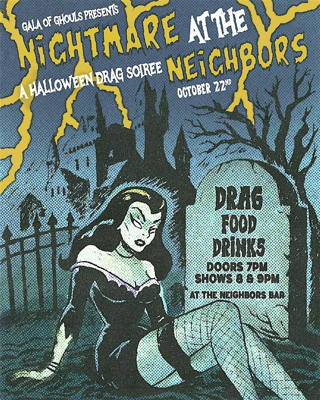 Nightmare at The Neighbors Drag Show, 22 October | Event in Orlando | AllEvents