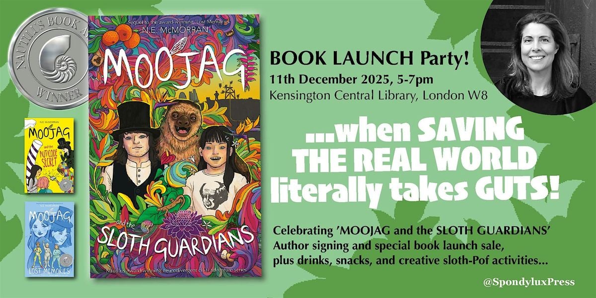 Moojag and the Sloth Guardians Book Party!, 11 December | Event in London | AllEvents