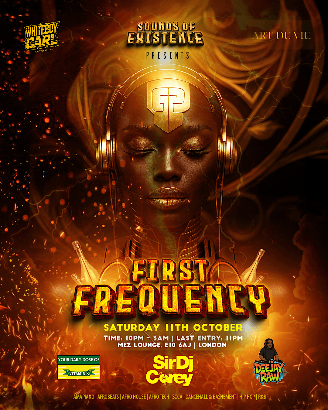 FIRST FREQUENCY, 11 October | Event in Ilford | AllEvents