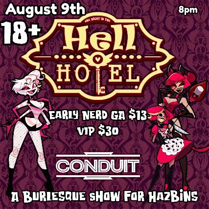 One Night in the Hell Hotel: A Burlesque Show for Hazbins, 9 August | Event in Winter Park | AllEvents