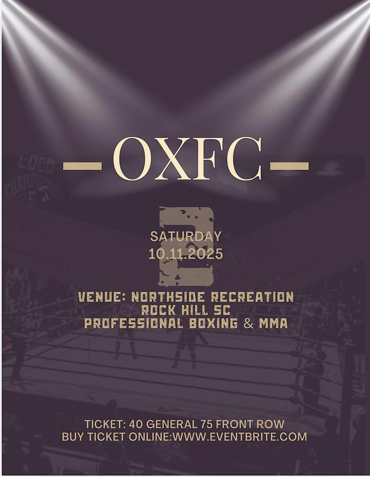 OXFC 2, 11 October | Event in Rock Hill | AllEvents