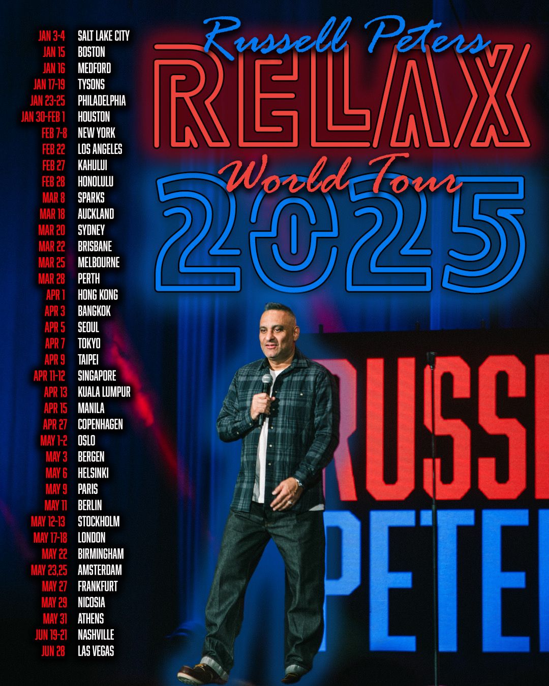 Russell Peters at Conexus Arts Centre, 22 November | Event in Regina | AllEvents