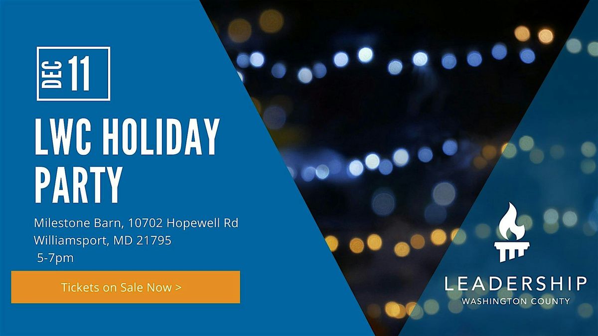 2025 LWC Holiday Party, 11 December | Event in Williamsport | AllEvents