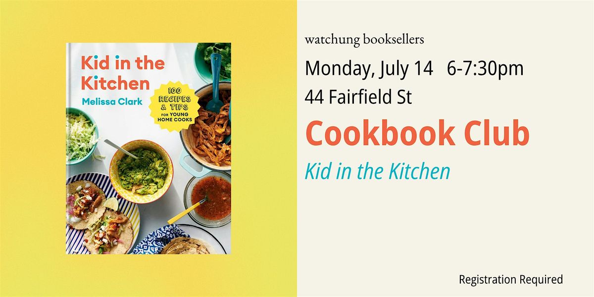 Cookbook Club, 14 July | Event in Montclair | AllEvents
