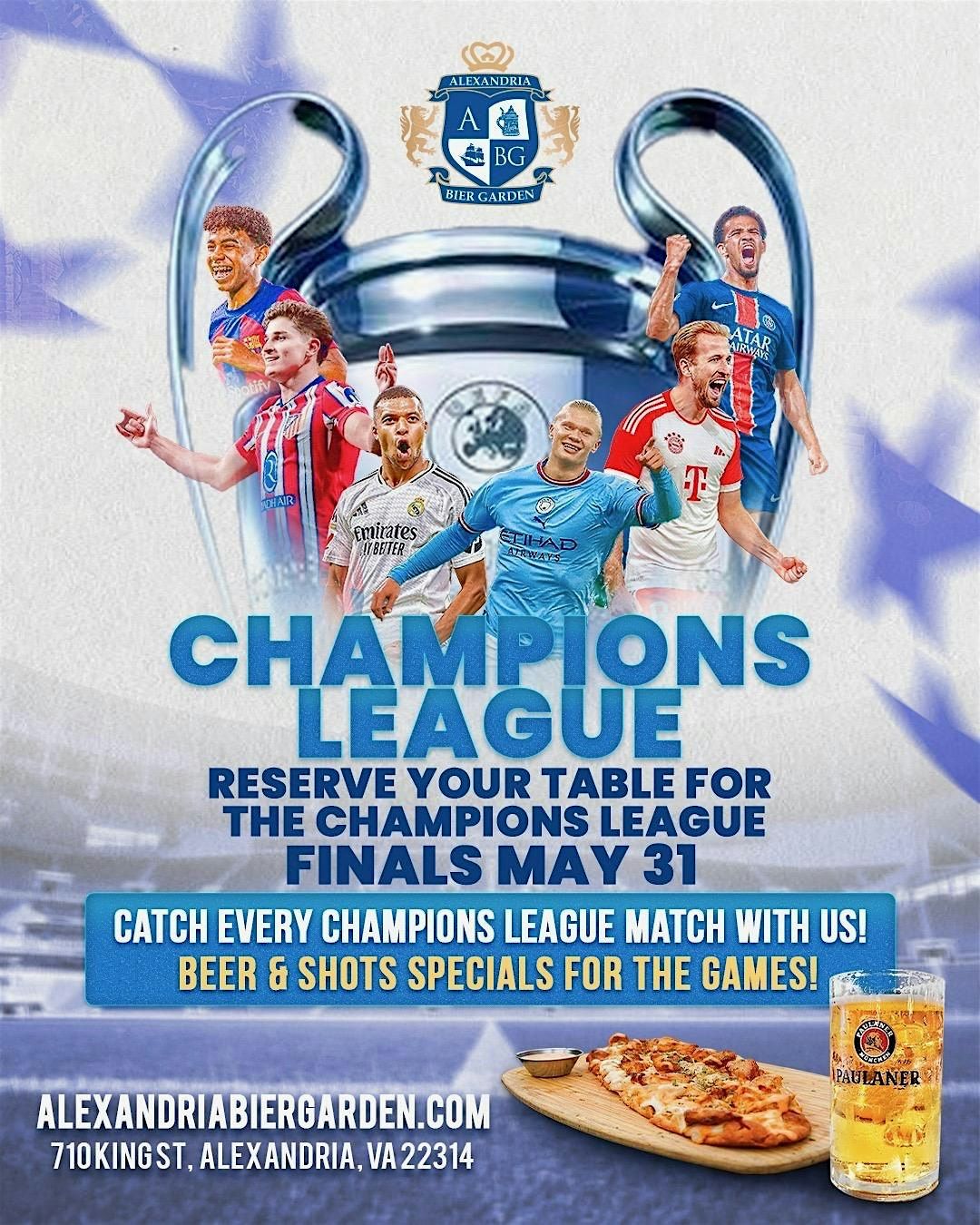 #UEFA Champions League Finals Soccer #WatchParty, 31 May | Event in Alexandria | AllEvents