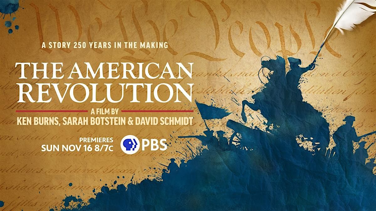 Screening for The American Revolution, a film By Ken Burns, 12 September | Event in Harrogate | AllEvents