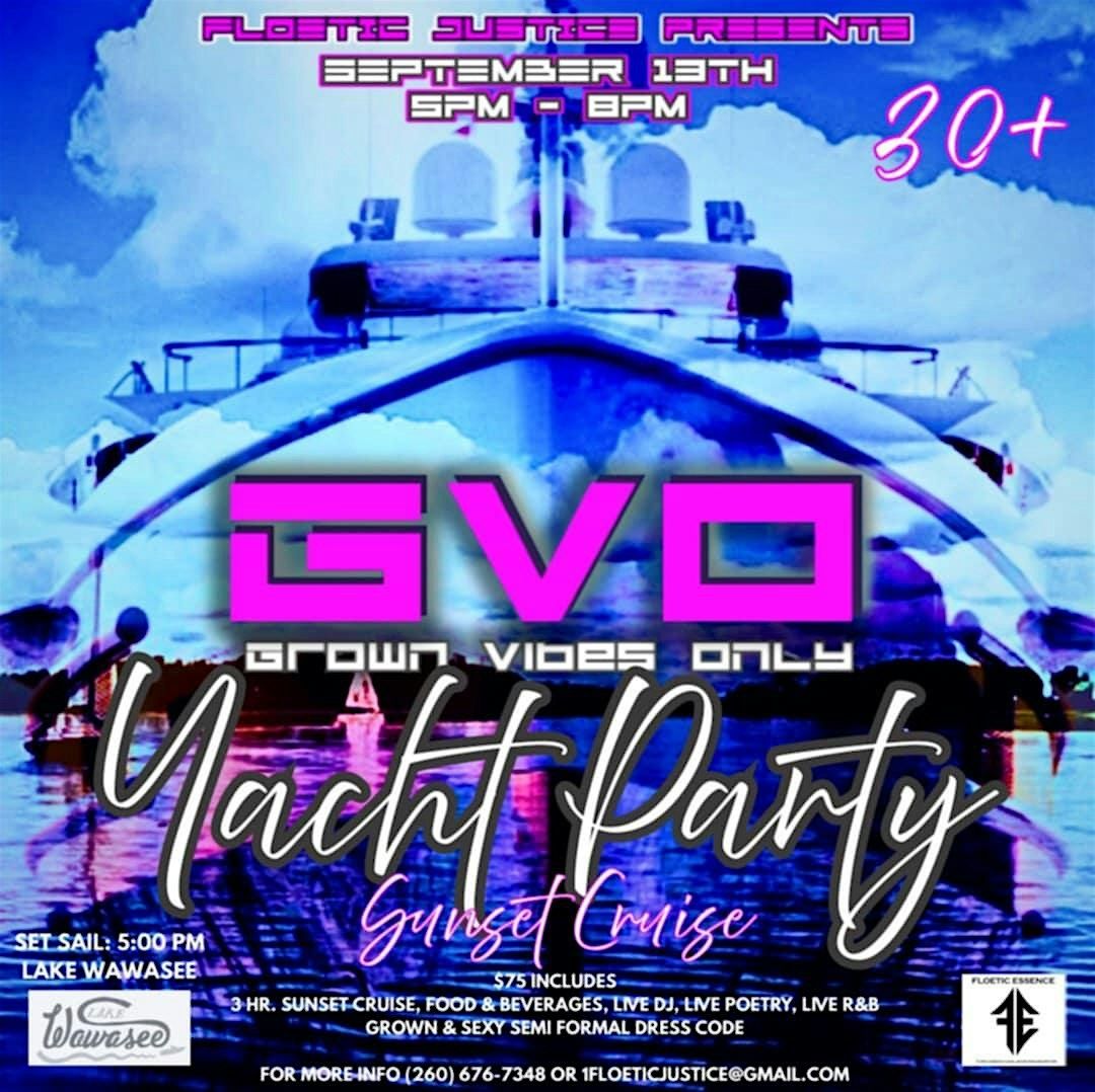 GVO Yacht Party, 13 September | Event in Syracuse | AllEvents