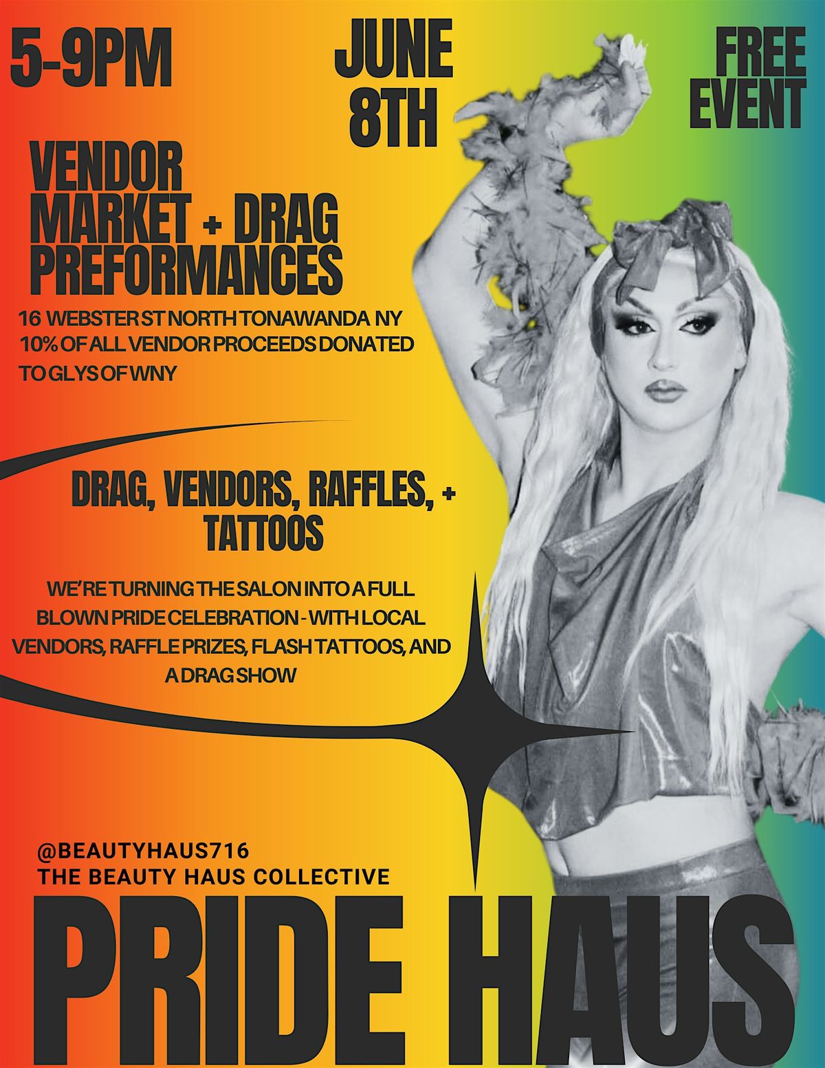 PRIDE HAUS, 8 June | Event in North Tonawanda | AllEvents